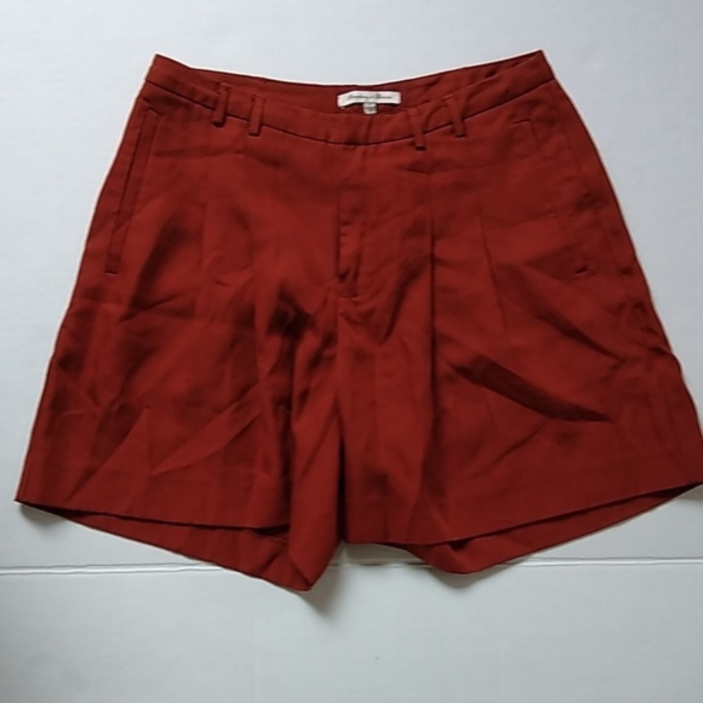 Madewell Rust Red High-Rise Tailored Women’s Shorts